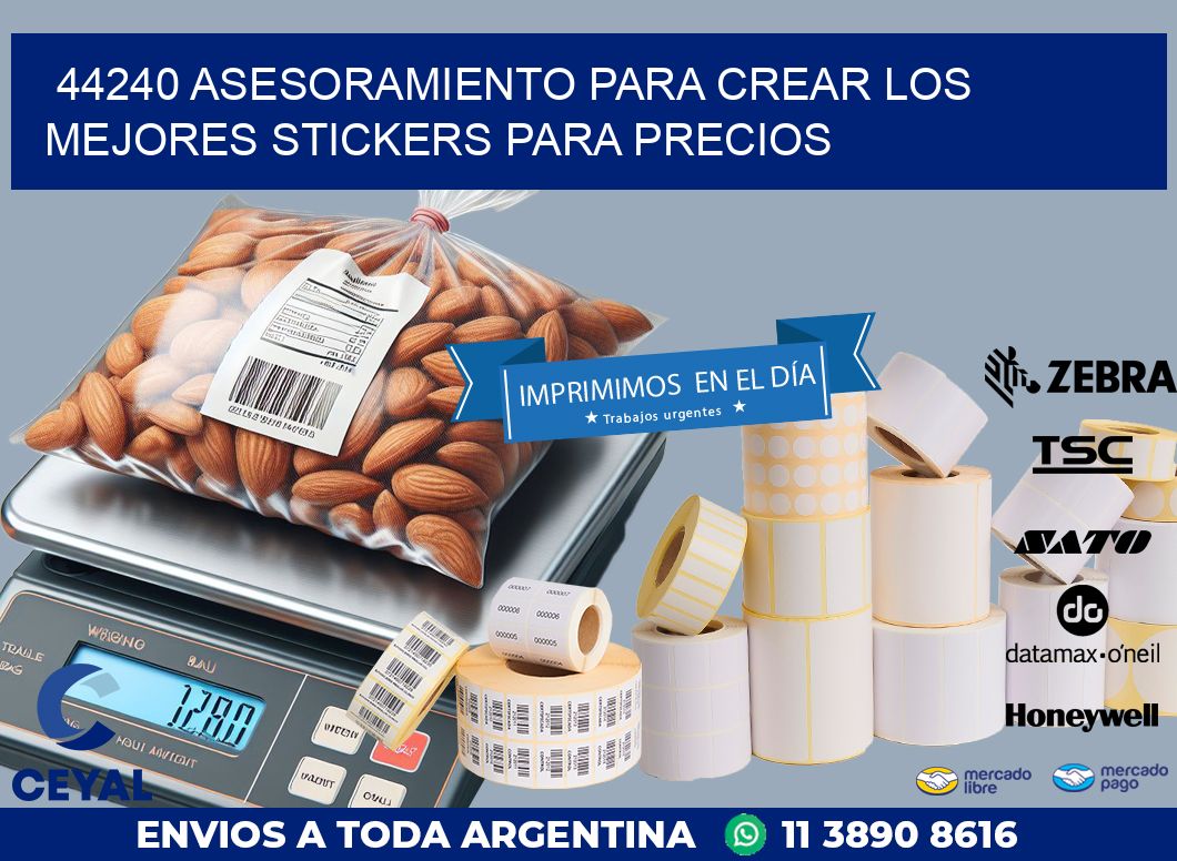 44240 ASESORAMIENTO PARA CREAR LOS MEJORES STICKERS PARA PRECIOS