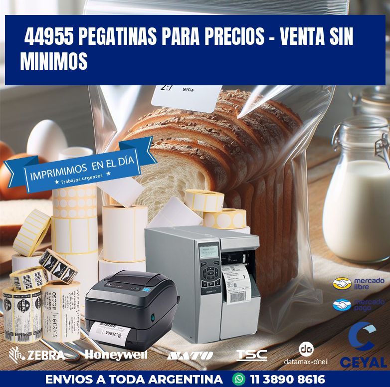 44955 PEGATINAS PARA PRECIOS - VENTA SIN MINIMOS