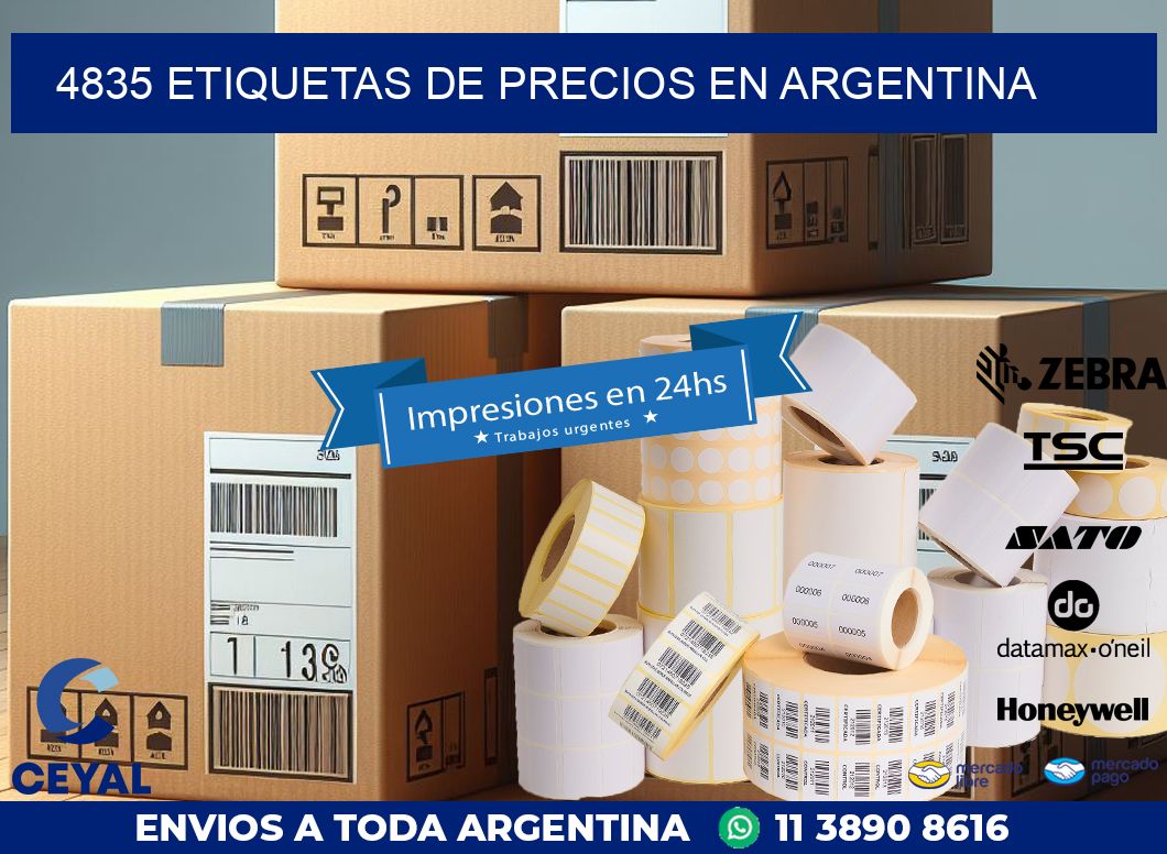 4835 ETIQUETAS DE PRECIOS EN ARGENTINA