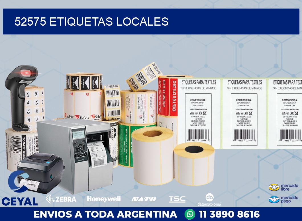 52575 ETIQUETAS LOCALES