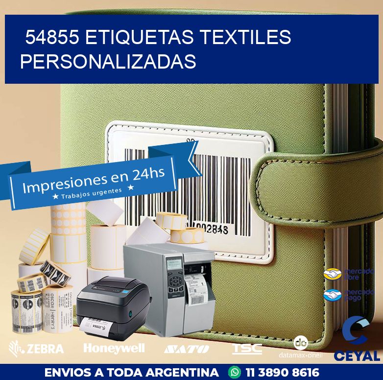 54855 ETIQUETAS TEXTILES PERSONALIZADAS