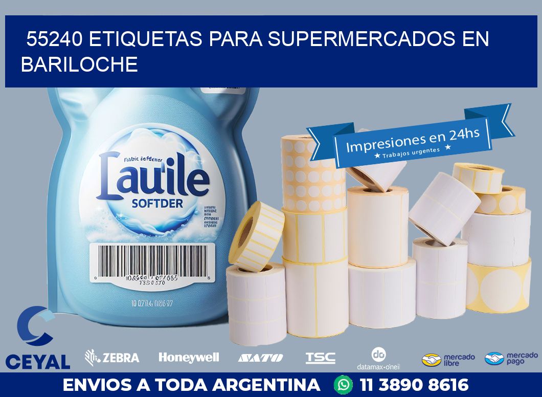 55240 ETIQUETAS PARA SUPERMERCADOS EN BARILOCHE