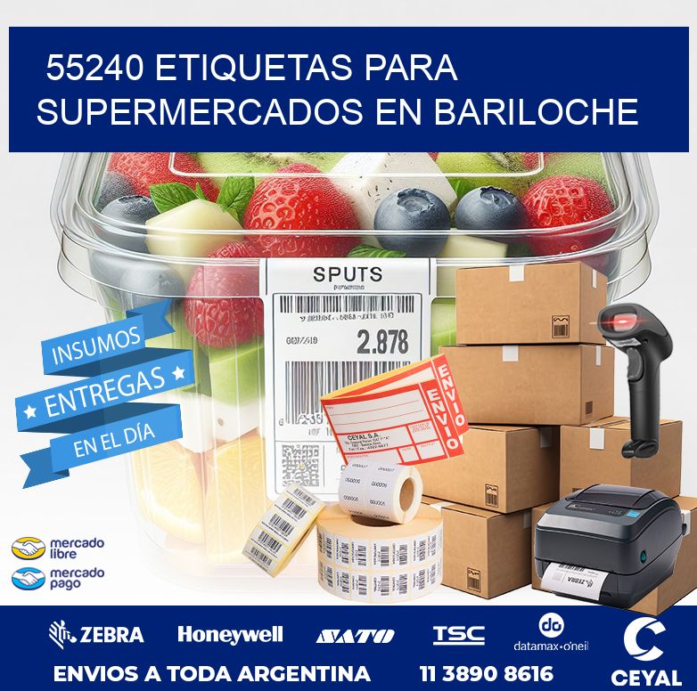 55240 ETIQUETAS PARA SUPERMERCADOS EN BARILOCHE