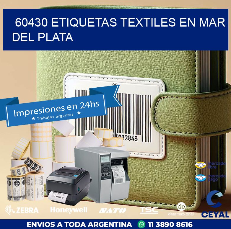 60430 ETIQUETAS TEXTILES EN MAR DEL PLATA