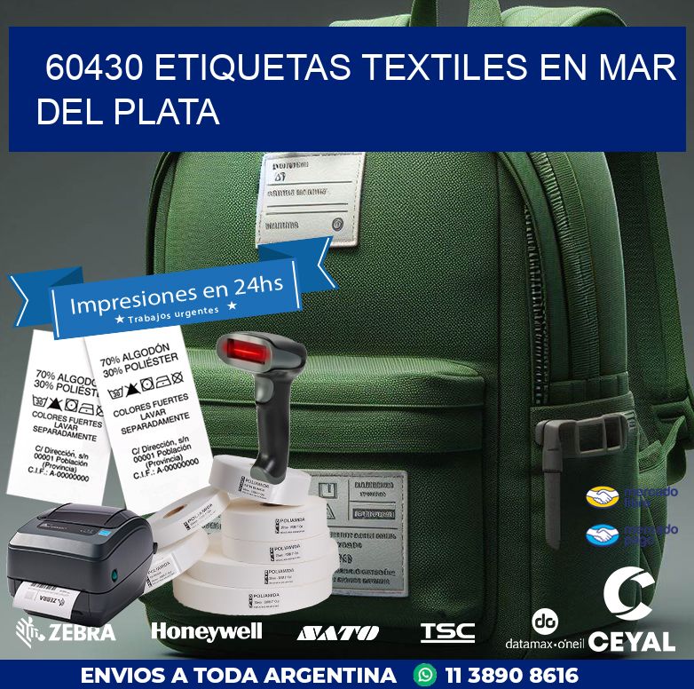 60430 ETIQUETAS TEXTILES EN MAR DEL PLATA