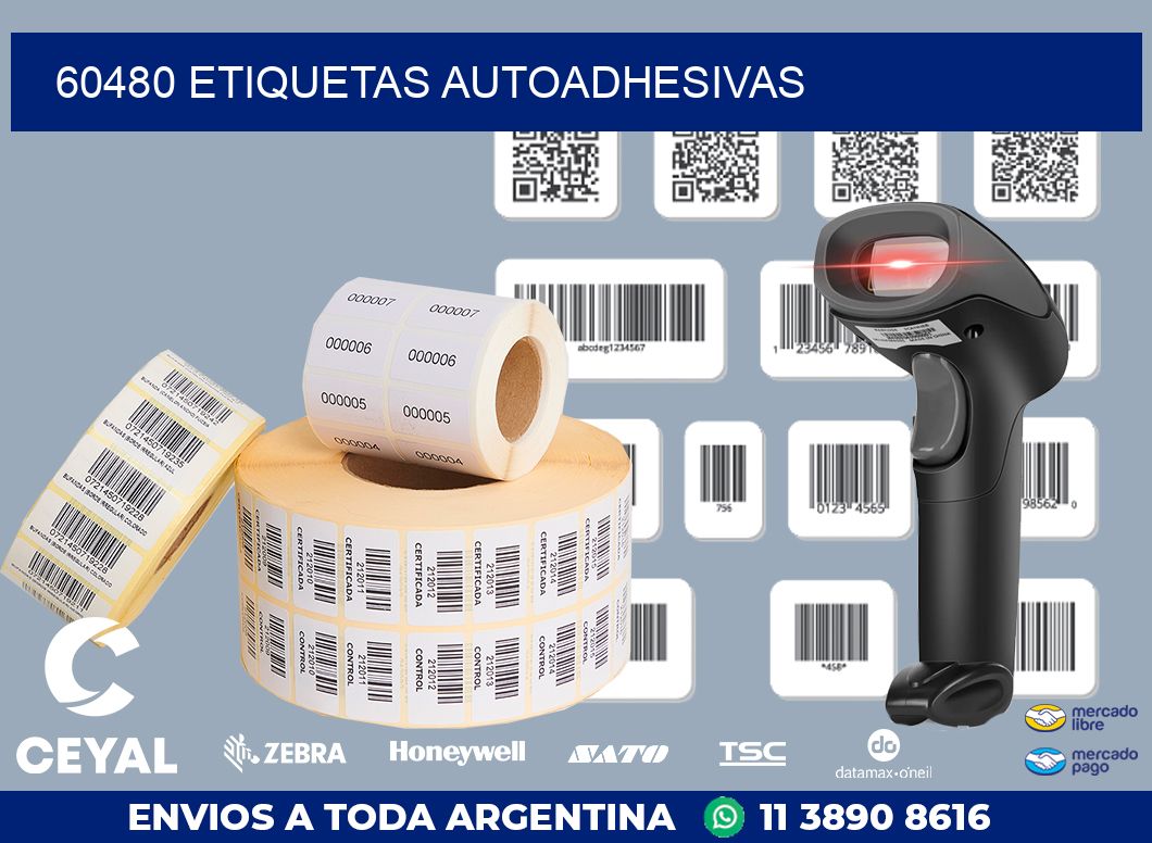 60480 ETIQUETAS AUTOADHESIVAS