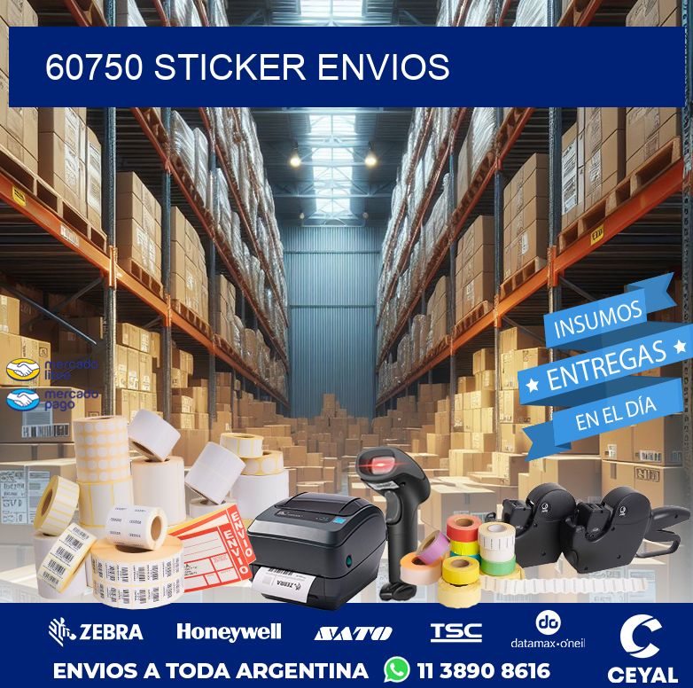 60750 STICKER ENVIOS