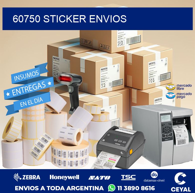 60750 STICKER ENVIOS