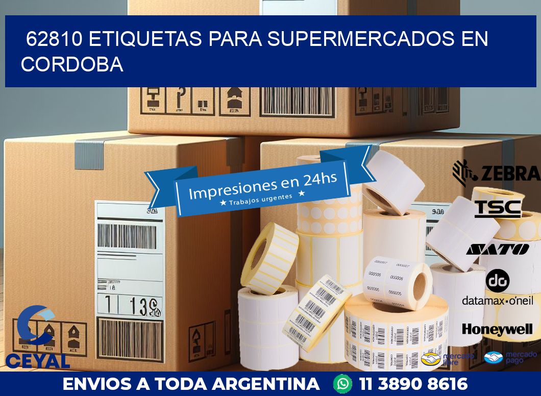 62810 ETIQUETAS PARA SUPERMERCADOS EN CORDOBA