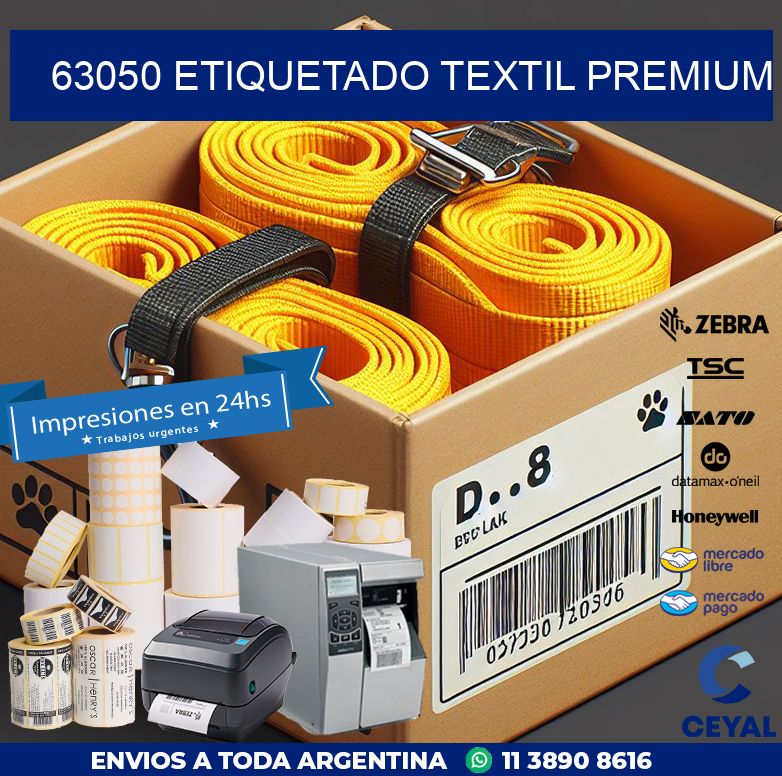 63050 ETIQUETADO TEXTIL PREMIUM