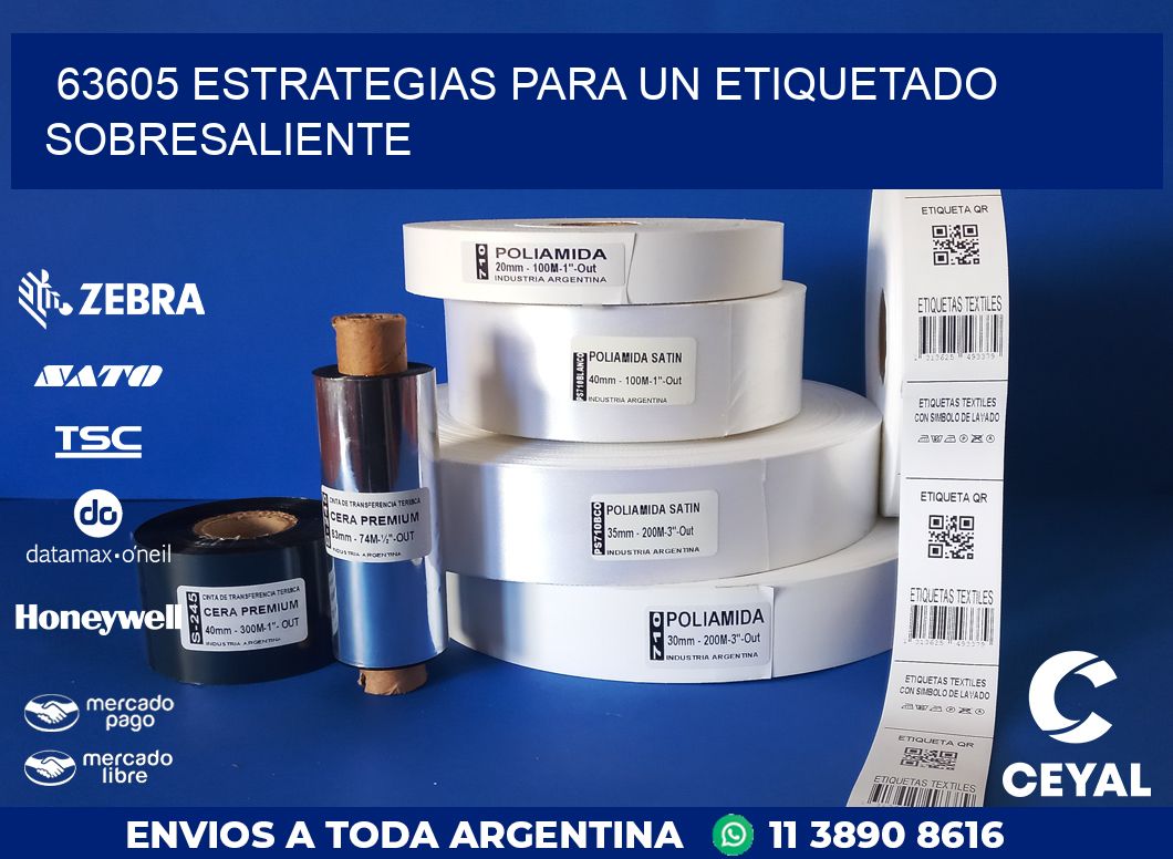 63605 ESTRATEGIAS PARA UN ETIQUETADO SOBRESALIENTE