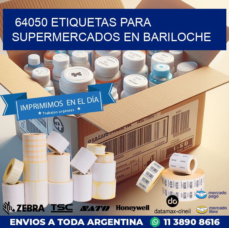 64050 ETIQUETAS PARA SUPERMERCADOS EN BARILOCHE