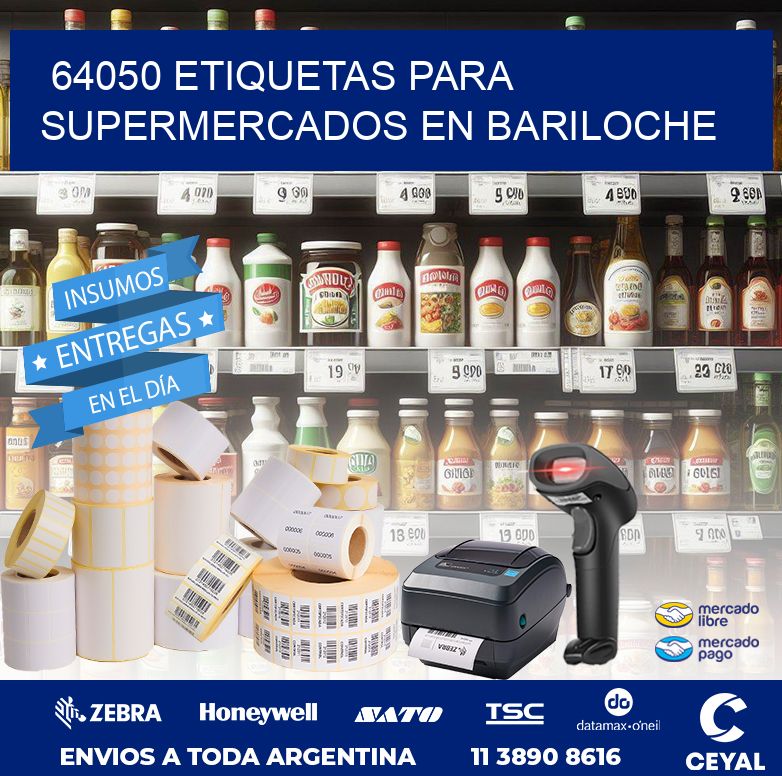 64050 ETIQUETAS PARA SUPERMERCADOS EN BARILOCHE