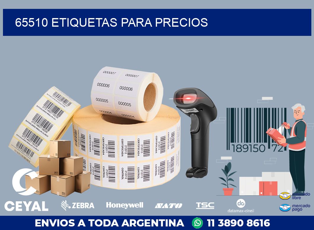 65510 ETIQUETAS PARA PRECIOS