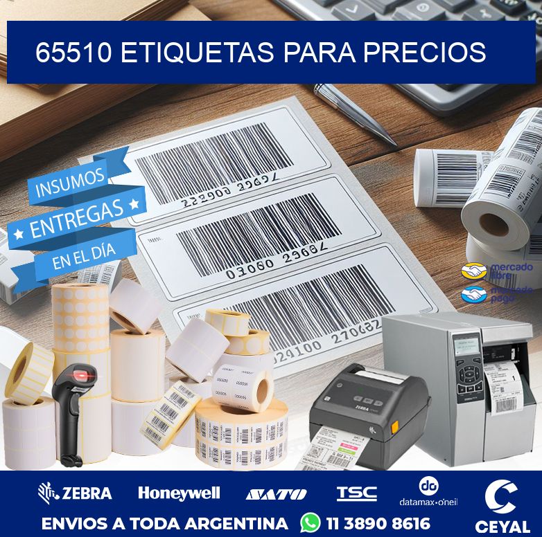 65510 ETIQUETAS PARA PRECIOS