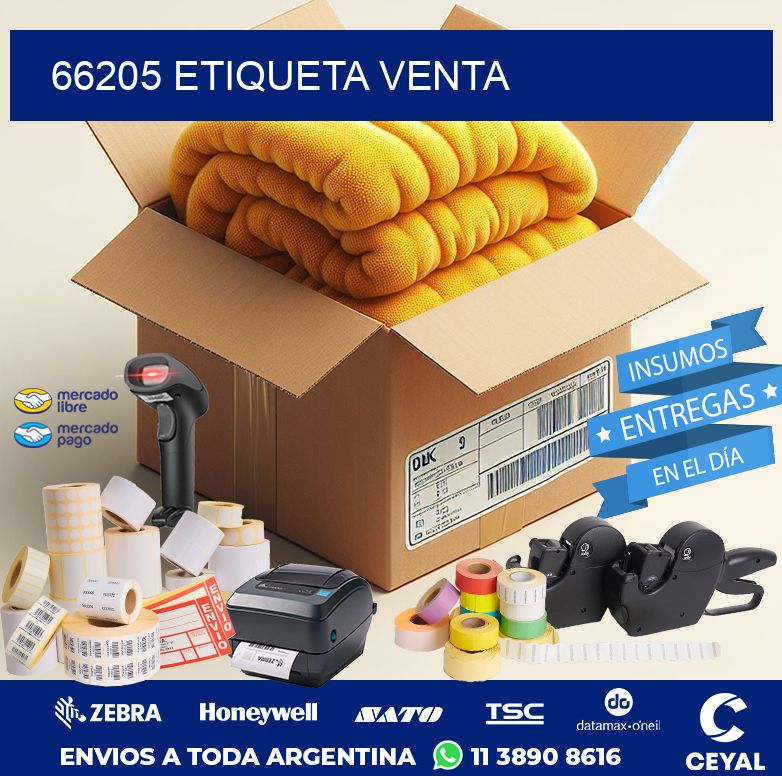 66205 ETIQUETA VENTA