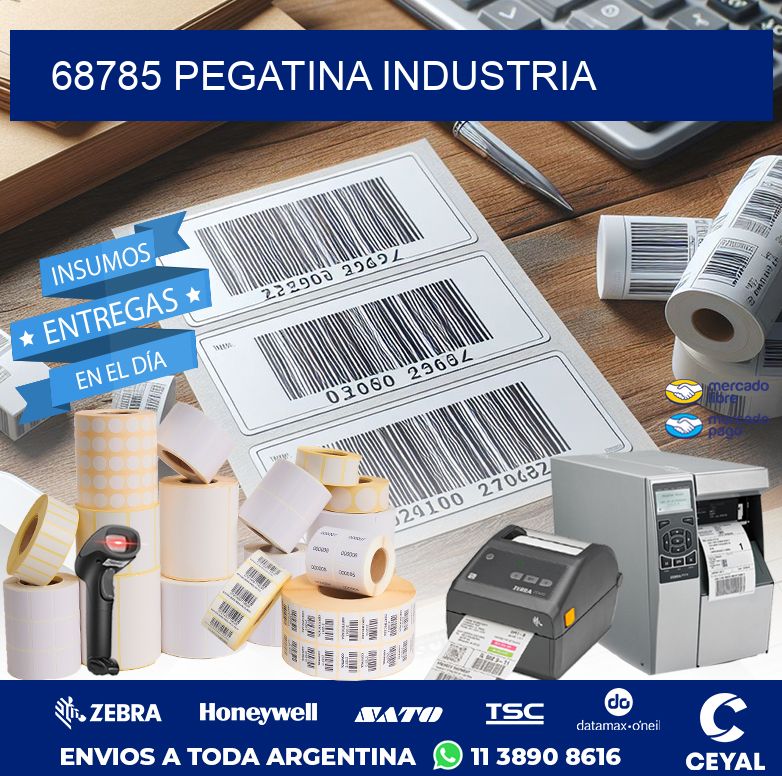 68785 PEGATINA INDUSTRIA