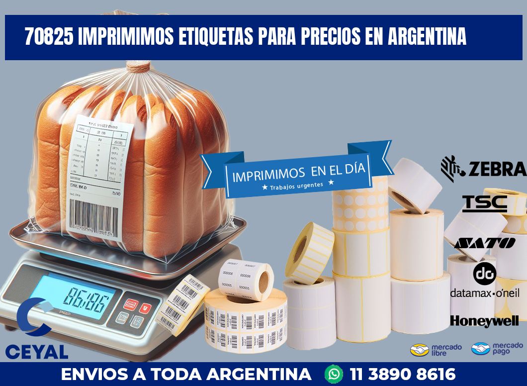 70825 IMPRIMIMOS ETIQUETAS PARA PRECIOS EN ARGENTINA