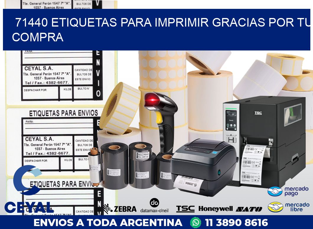 71440 ETIQUETAS PARA IMPRIMIR GRACIAS POR TU COMPRA