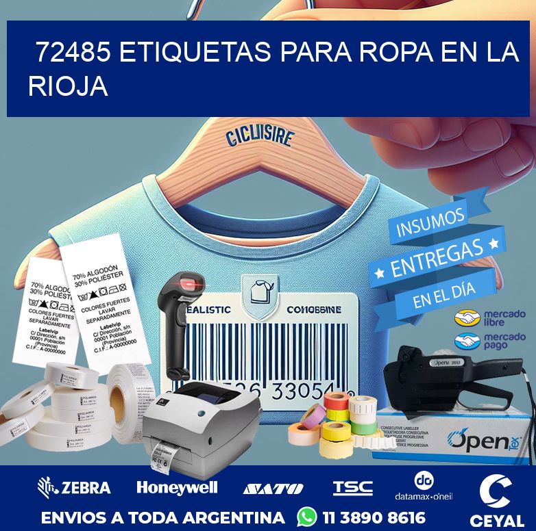 72485 ETIQUETAS PARA ROPA EN LA RIOJA