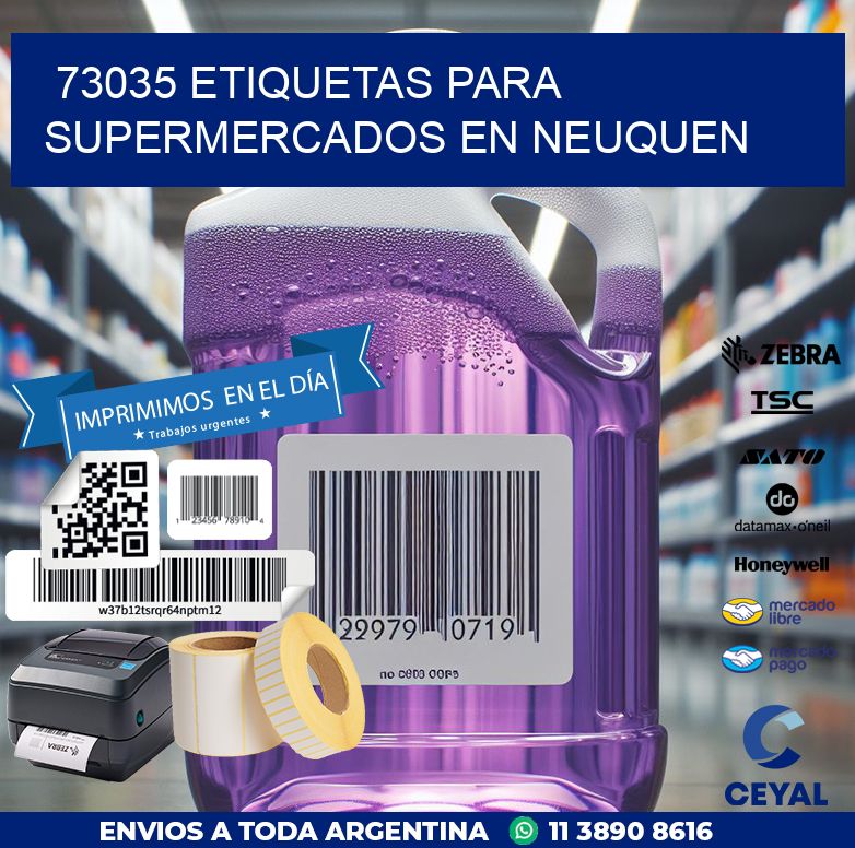 73035 ETIQUETAS PARA SUPERMERCADOS EN NEUQUEN