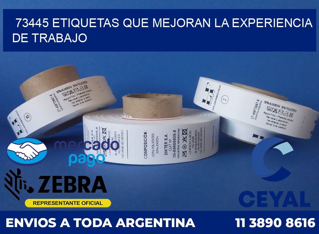 73445 ETIQUETAS QUE MEJORAN LA EXPERIENCIA DE TRABAJO