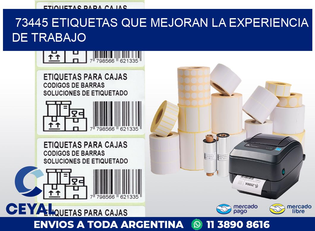 73445 ETIQUETAS QUE MEJORAN LA EXPERIENCIA DE TRABAJO