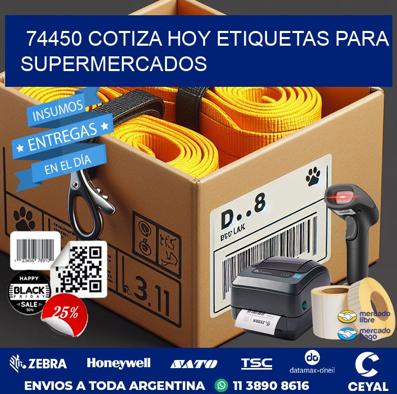 74450 COTIZA HOY ETIQUETAS PARA SUPERMERCADOS