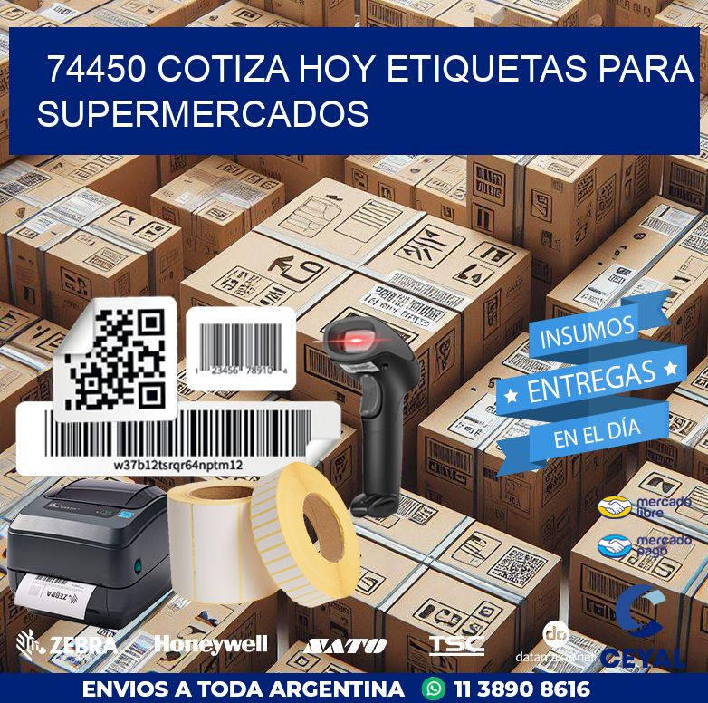 74450 COTIZA HOY ETIQUETAS PARA SUPERMERCADOS