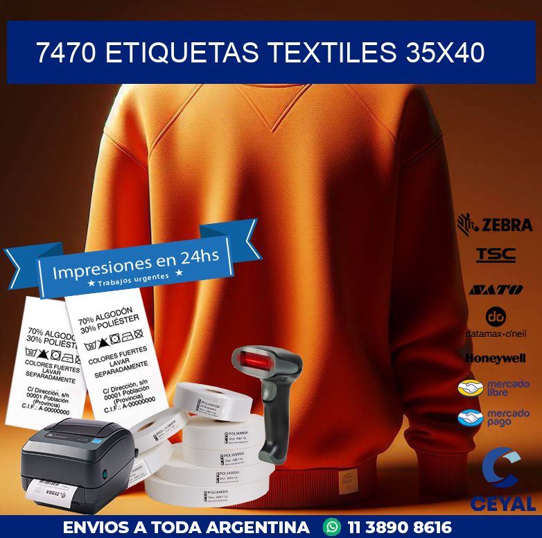 7470 ETIQUETAS TEXTILES 35X40