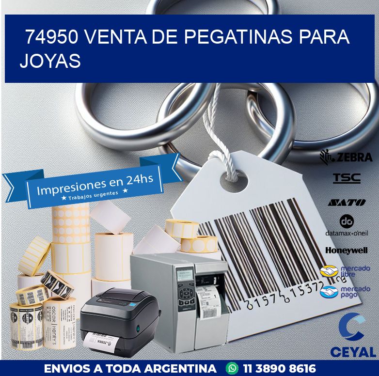 74950 VENTA DE PEGATINAS PARA JOYAS
