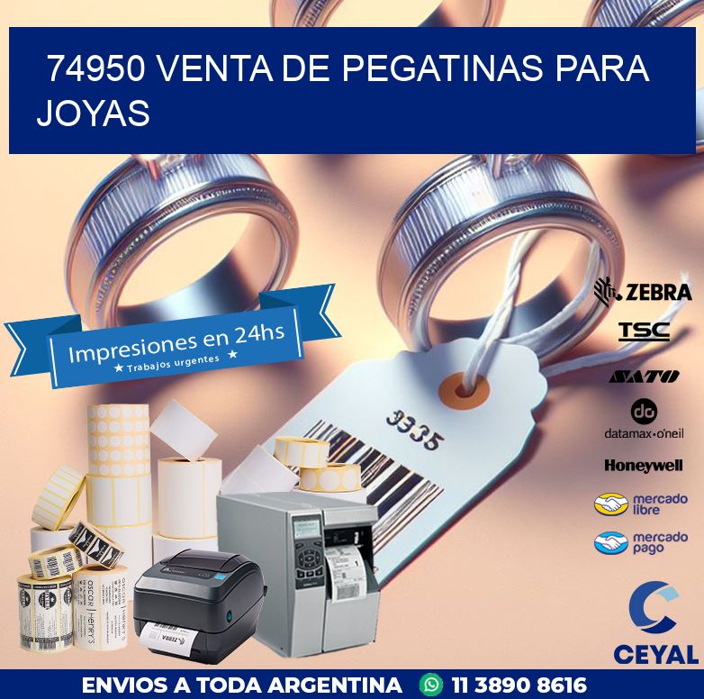 74950 VENTA DE PEGATINAS PARA JOYAS