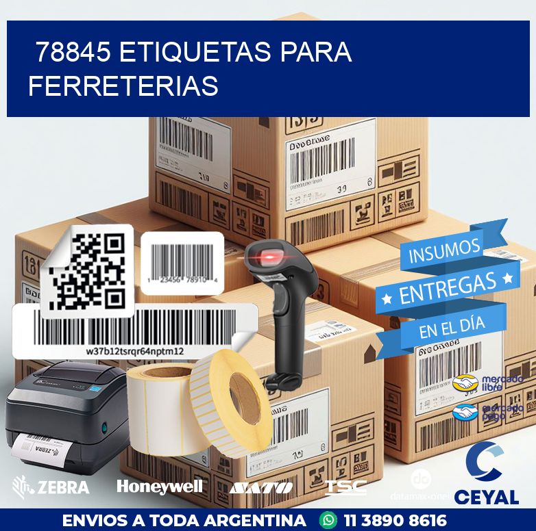 78845 ETIQUETAS PARA FERRETERIAS