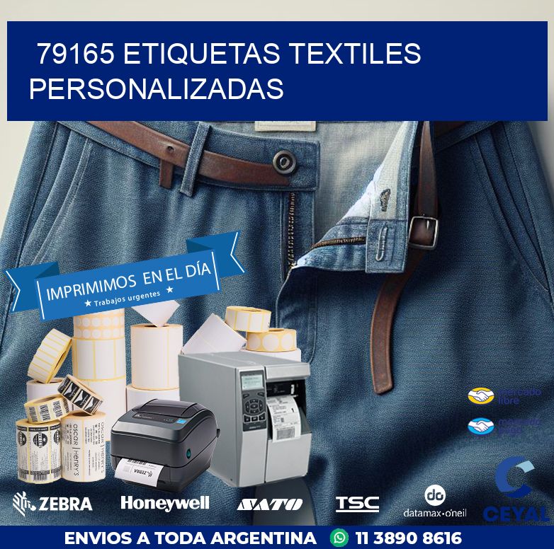79165 ETIQUETAS TEXTILES PERSONALIZADAS