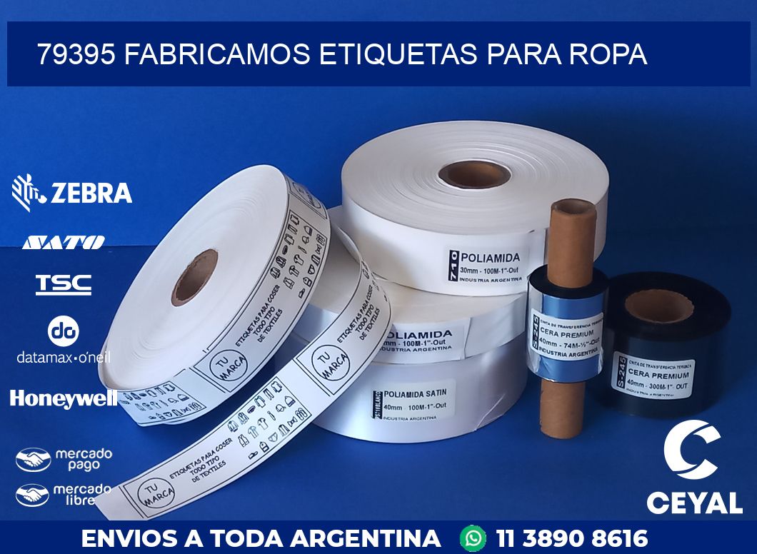 79395 FABRICAMOS ETIQUETAS PARA ROPA