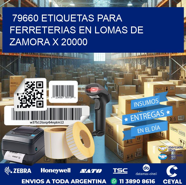 79660 ETIQUETAS PARA FERRETERIAS EN LOMAS DE ZAMORA X 20000