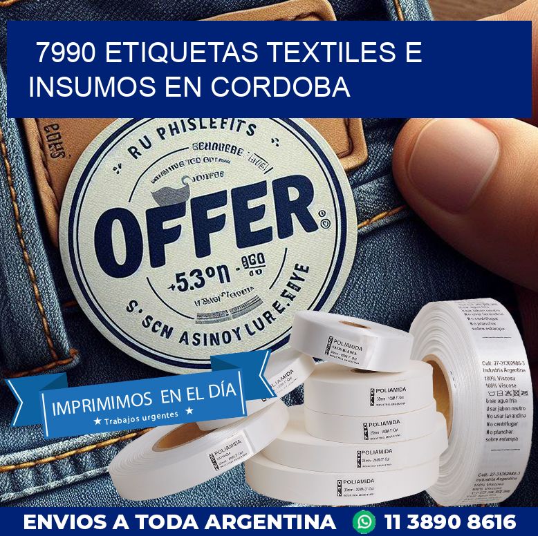 7990 ETIQUETAS TEXTILES E INSUMOS EN CORDOBA