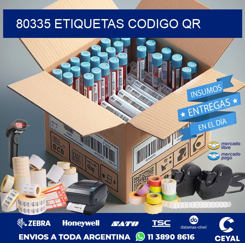 80335 ETIQUETAS CODIGO QR