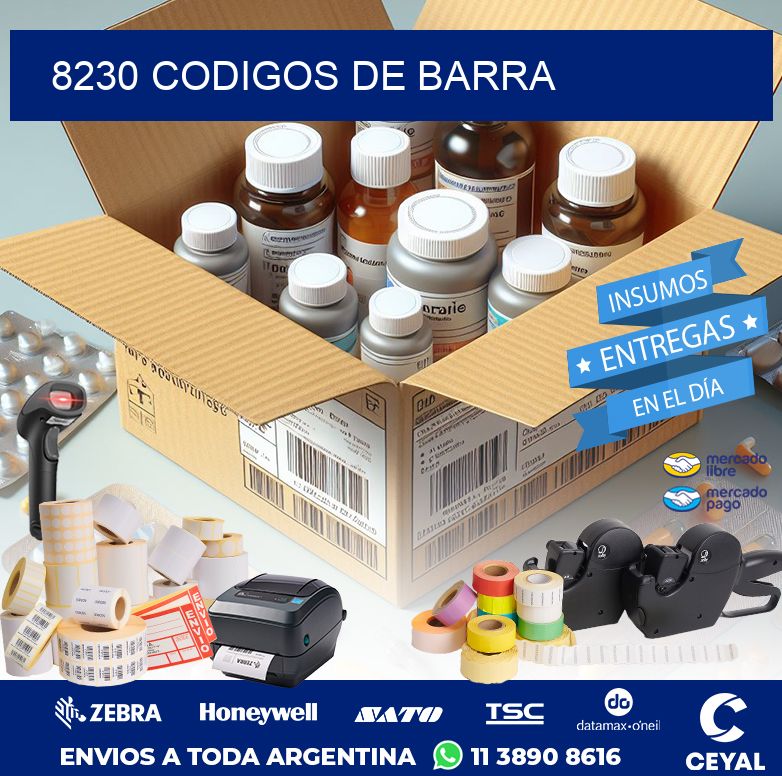 8230 CODIGOS DE BARRA