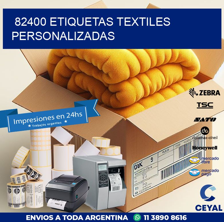 82400 ETIQUETAS TEXTILES PERSONALIZADAS