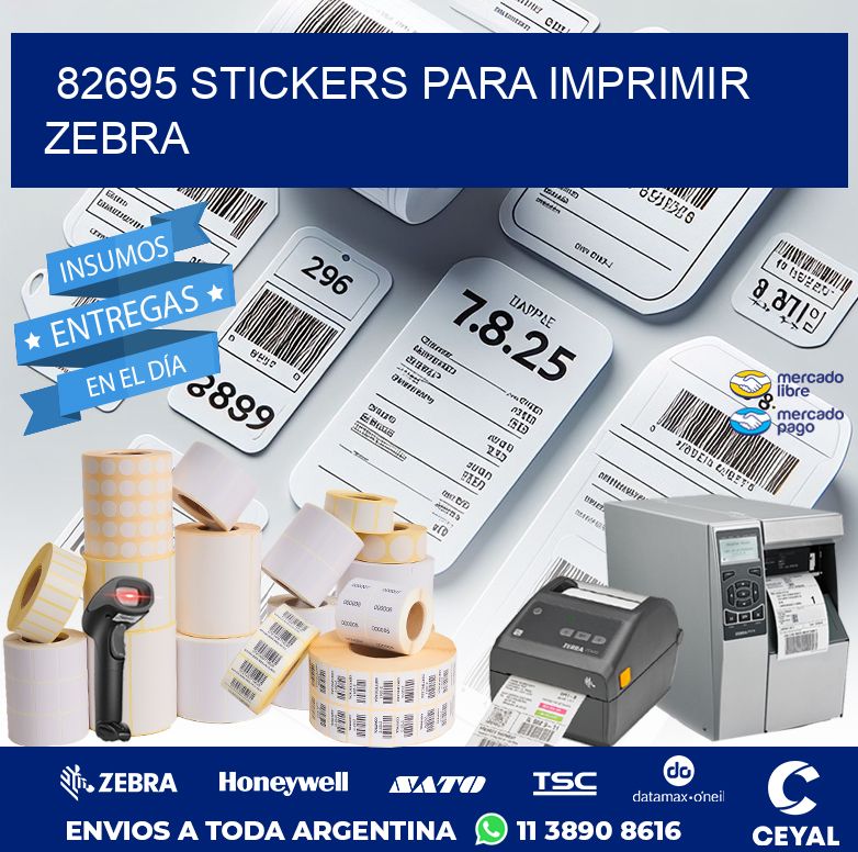 82695 STICKERS PARA IMPRIMIR ZEBRA