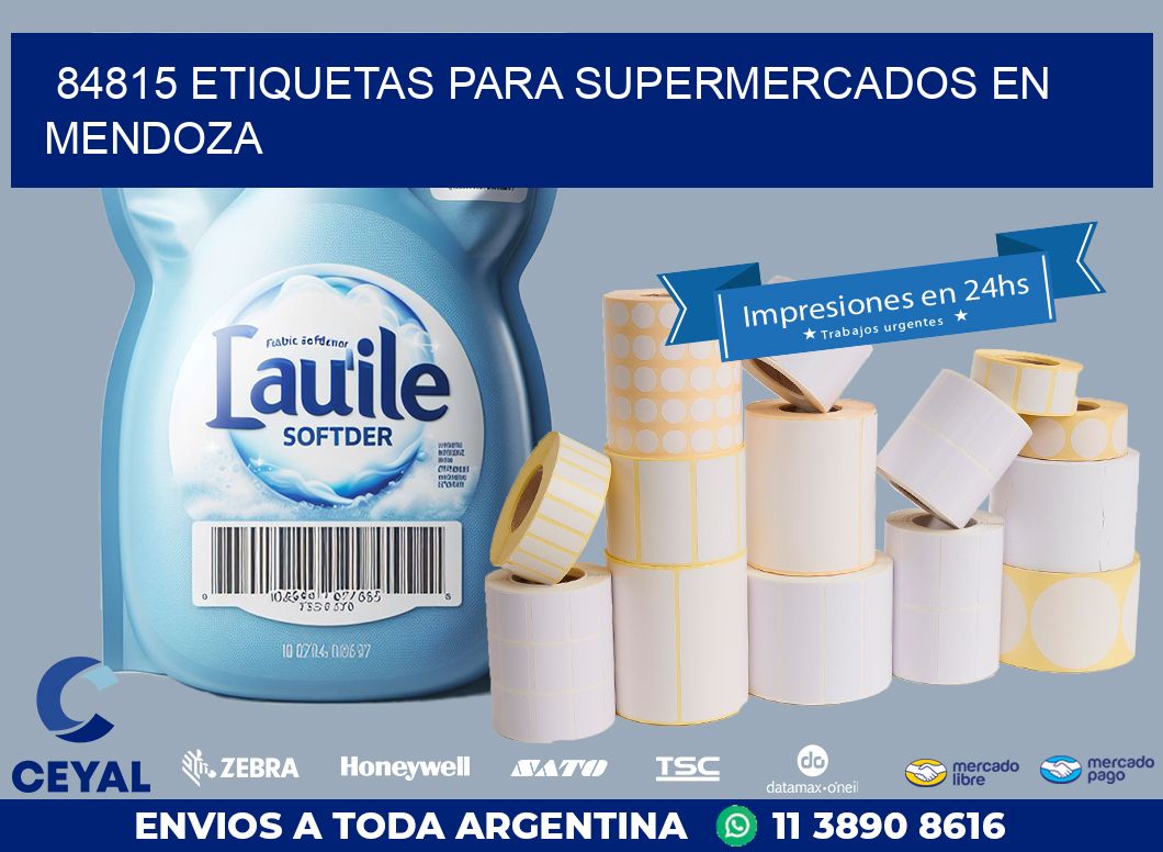 84815 ETIQUETAS PARA SUPERMERCADOS EN MENDOZA
