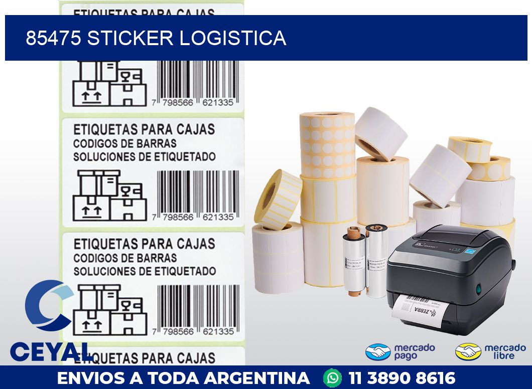 85475 STICKER LOGISTICA
