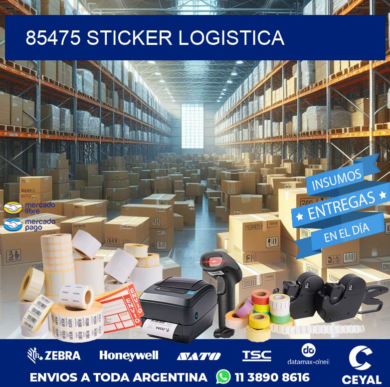 85475 STICKER LOGISTICA