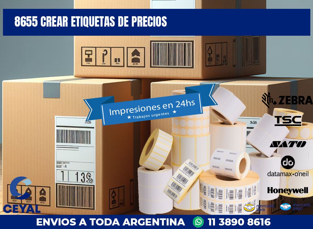8655 CREAR ETIQUETAS DE PRECIOS