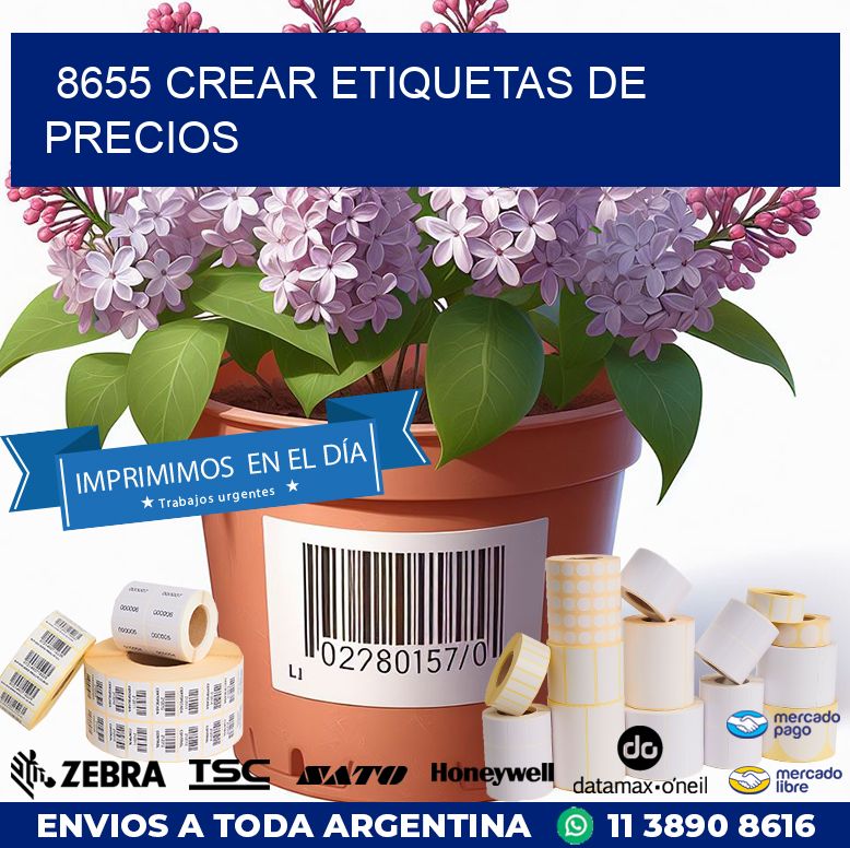 8655 CREAR ETIQUETAS DE PRECIOS