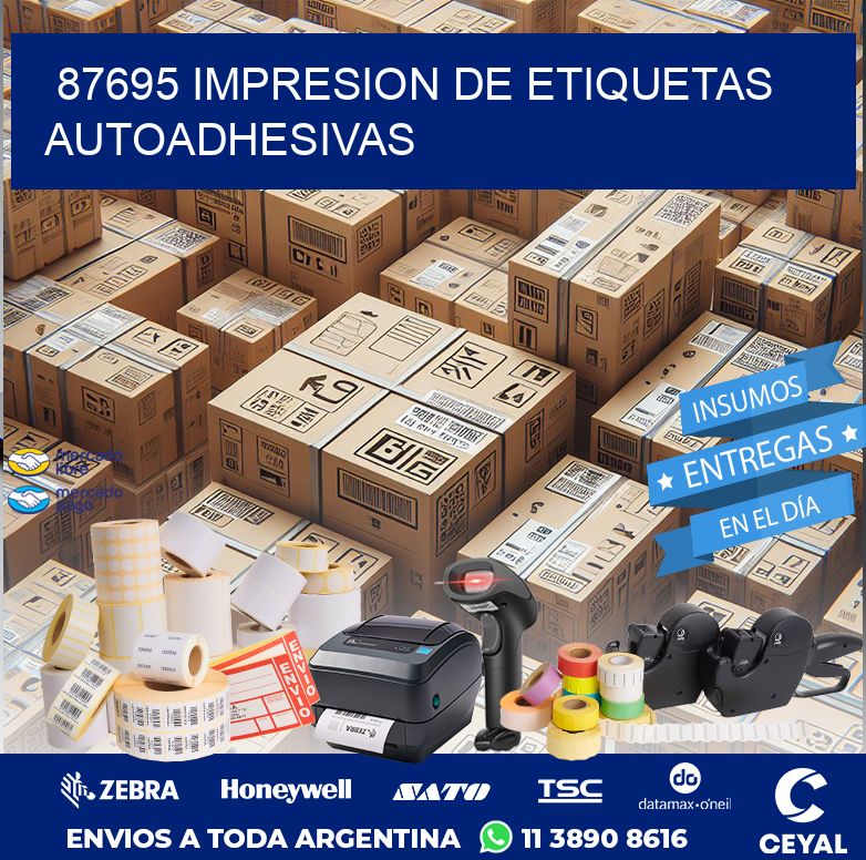 87695 IMPRESION DE ETIQUETAS AUTOADHESIVAS