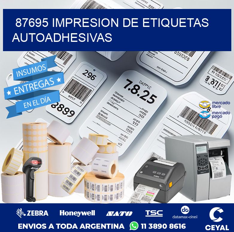 87695 IMPRESION DE ETIQUETAS AUTOADHESIVAS