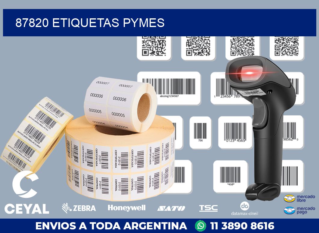 87820 ETIQUETAS PYMES