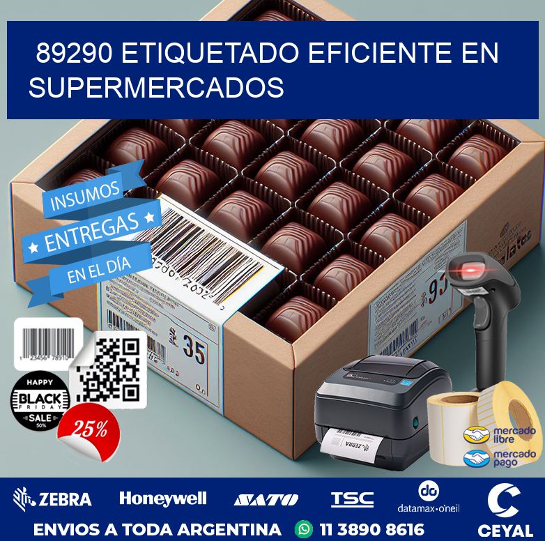 89290 ETIQUETADO EFICIENTE EN SUPERMERCADOS